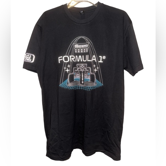 🏎️ NWOT! Formula 1 Unisex Las Vegas Grand Prix Tshirt - Picture 2 of 9